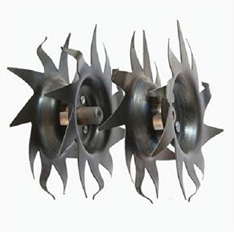 1622 Power Tiller Tines for Gardening Red